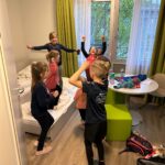 Trainingsnachbesprechung der U12