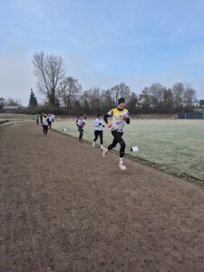 Gesamtsieger Jascha on the track