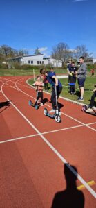 Erfolgreiche Wechsel beim Rollerrennen
