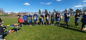 Siegerehrung Rollerrennen