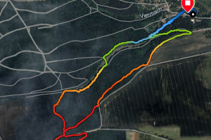 Laufstrecke Ahlsdorfer Crosslauf 2025